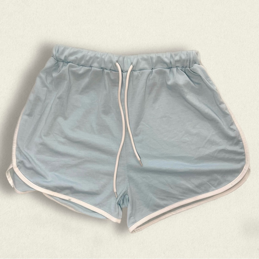baby blue shorts